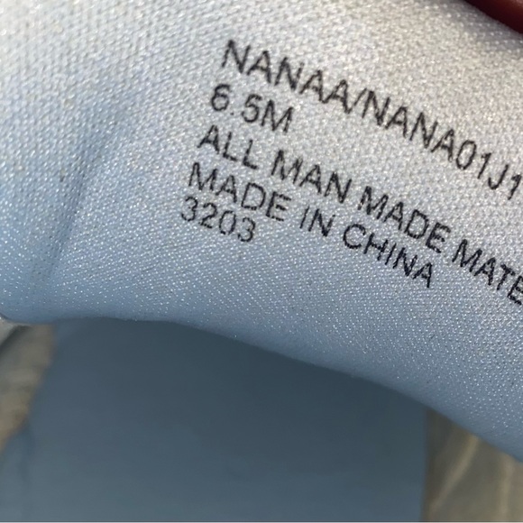 NaNa Light Blue & White Platform Sneakers, Size 6.5 - Picture 17 of 17